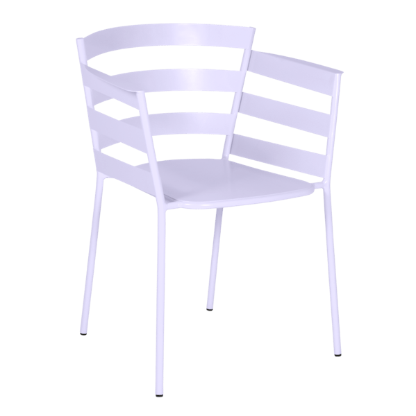 Rythmic Outdoor Dining Armchair By Fermob in Marshmallow