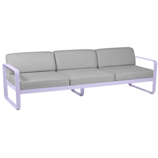 Bellevie 3 Seater Outdoor Sofa By Fermob in Marshmallow