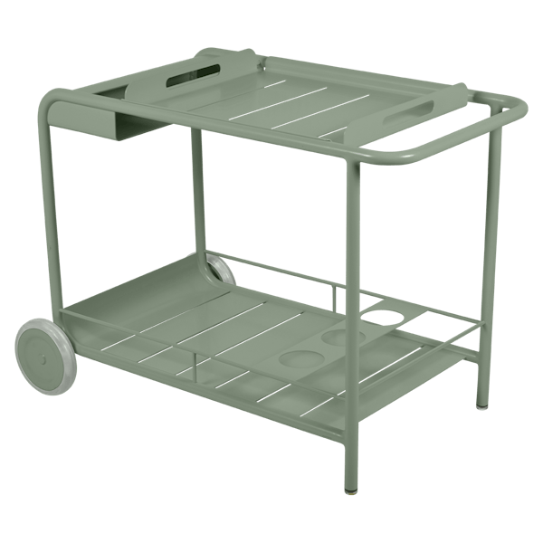 Luxembourg Outdoor Bar Trolley By Fermob in Cactus