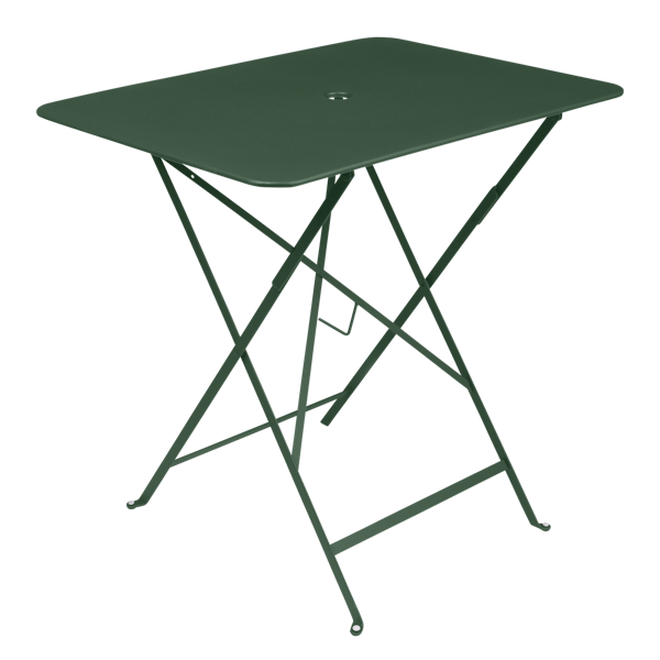 Bistro Outdoor Folding Table Rectangle 77 x 57cm By Fermob in Cedar Green