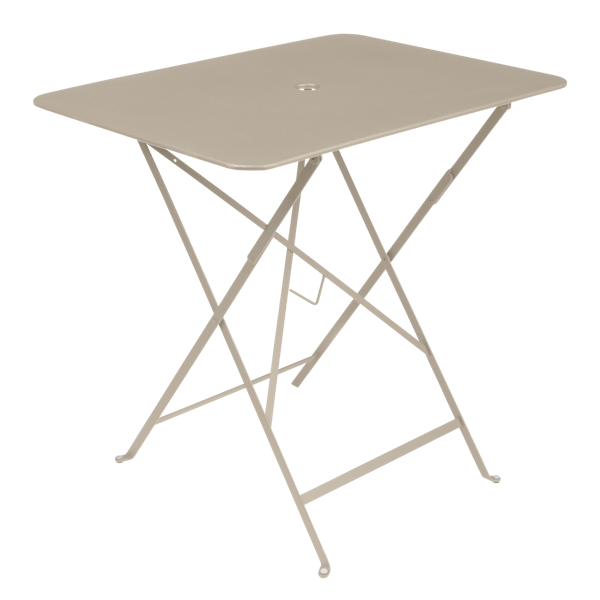 Bistro Outdoor Folding Table Rectangle 77 x 57cm By Fermob in Nutmeg