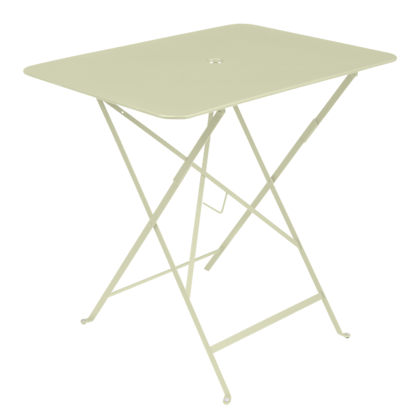 Bistro Outdoor Folding Table Rectangle 77 x 57cm By Fermob in Willow Green