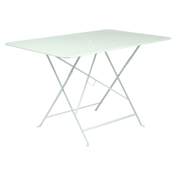 Bistro Outdoor Folding Table Rectangle 117 x 77cm By Fermob in Ice Mint