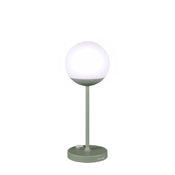 Mooon! Outdoor Portable Table Lamp By Fermob in Cactus