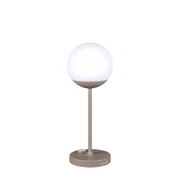 Mooon! Outdoor Portable Table Lamp By Fermob in Nutmeg
