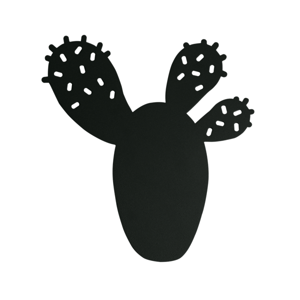 Envie d'Ailleurs Cactus Outdoor Trivet By Fermob in Liquorice