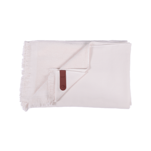 Colour Mix Fouta Towel By Fermob in Powder Pink