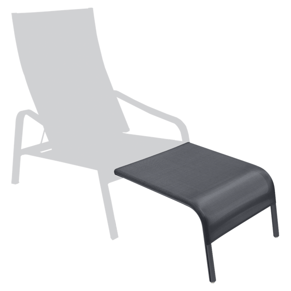 Alize Outdoor Footrest By Fermob in Anthracite
