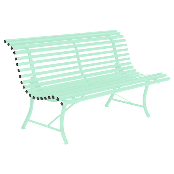 Louisiane Garden Bench 150cm By Fermob in Opaline Green