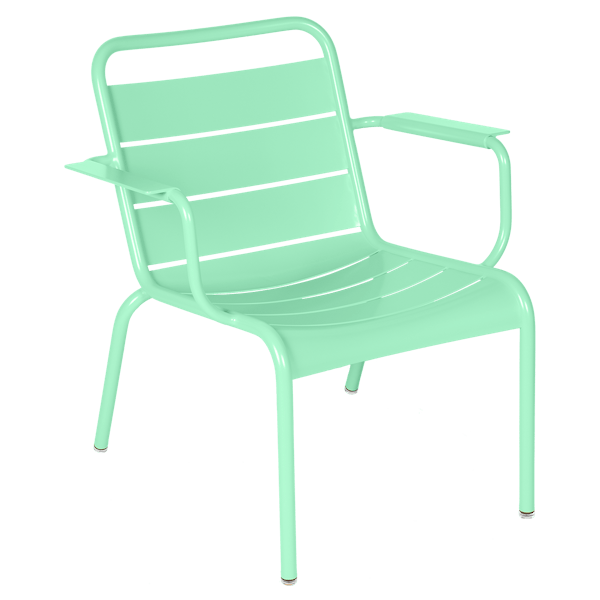 Luxembourg Outdoor Lounge Armchair By Fermob in Opaline Green