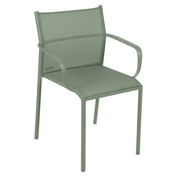 Cadiz Outdoor Dining Armchair By Fermob in Cactus