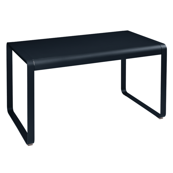 Bellevie Outdoor Dining Table 140 x 80cm By Fermob in Deep Blue