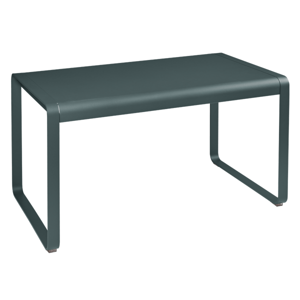 Bellevie Outdoor Dining Table 140 x 80cm By Fermob in Storm Grey