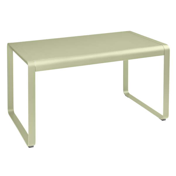 Bellevie Outdoor Dining Table 140 x 80cm By Fermob in Willow Green