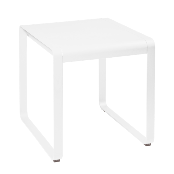 Fermob Bellevie Outdoor Dining Table 74 x 80cm in Cotton White