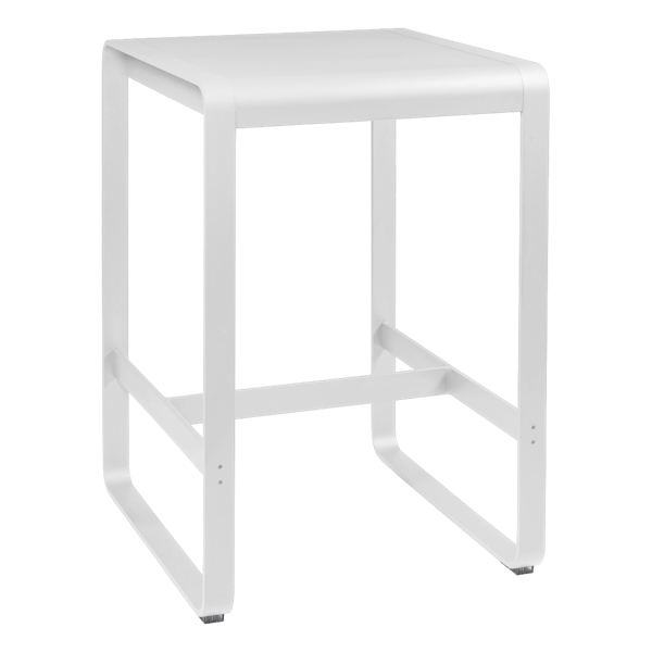 Bellevie Outdoor High Bar Table 74 x 80cm By Fermob in Cotton White