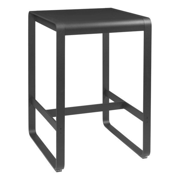 Bellevie Outdoor High Bar Table 74 x 80cm By Fermob in Anthracite