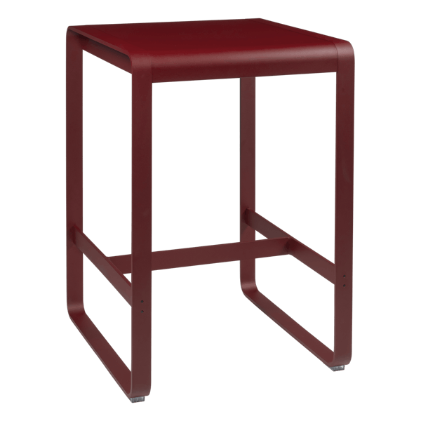 Fermob Bellevie High Bar Table 74 x 80cm in Chilli