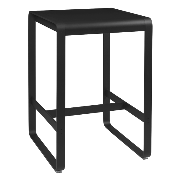 Bellevie Outdoor High Bar Table 74 x 80cm By Fermob in Liquorice