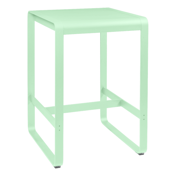 Bellevie Outdoor High Bar Table 74 x 80cm By Fermob in Opaline Green