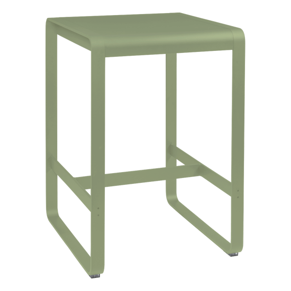 Bellevie Outdoor High Bar Table 74 x 80cm By Fermob in Willow Green