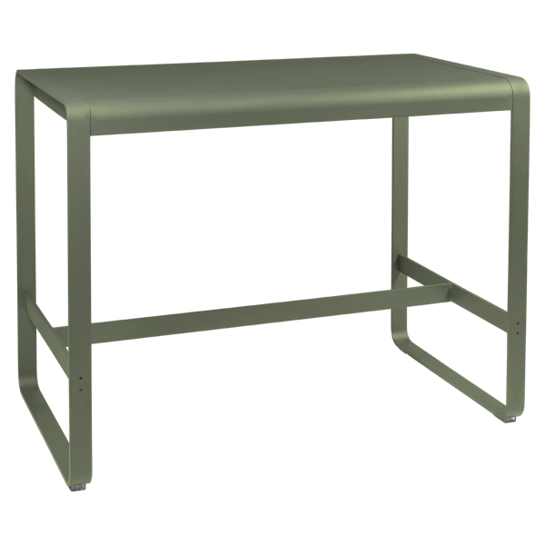 Bellevie Outdoor High Bar Table 140 x 80cm By Fermob in Cactus
