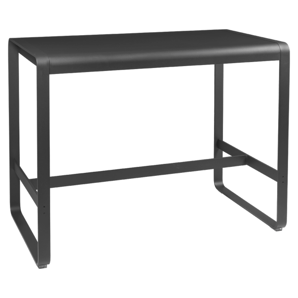 Bellevie Outdoor High Bar Table 140 x 80cm By Fermob in Anthracite