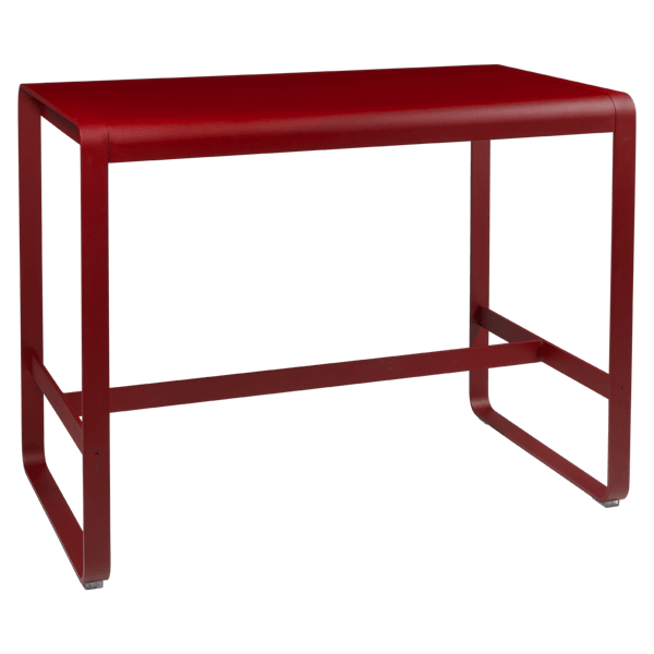 Fermob Bellevie High Bar Table 140 x 80cm in Poppy