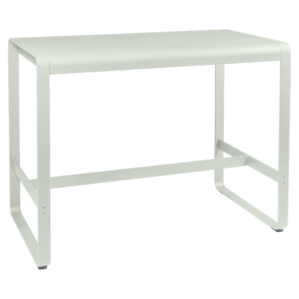 Bellevie Outdoor High Bar Table 140 x 80cm By Fermob in Clay Grey