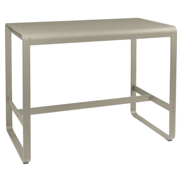 Bellevie Outdoor High Bar Table 140 x 80cm By Fermob in Nutmeg