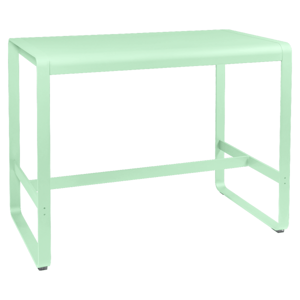 Bellevie Outdoor High Bar Table 140 x 80cm By Fermob in Opaline Green