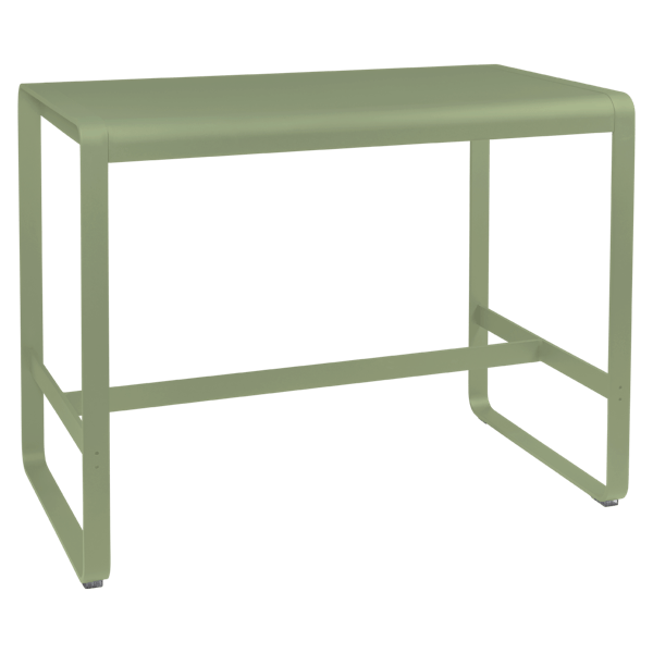 Bellevie Outdoor High Bar Table 140 x 80cm By Fermob in Willow Green