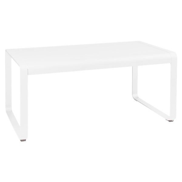 Bellevie Outdoor Mid Height Table 140 x 80cm By Fermob in Cotton White