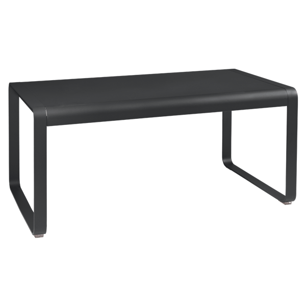 Bellevie Outdoor Mid Height Table 140 x 80cm By Fermob in Anthracite