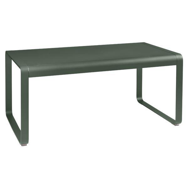 Bellevie Outdoor Mid Height Table 140 x 80cm By Fermob in Rosemary