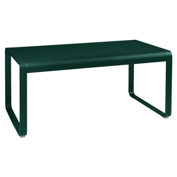 Bellevie Outdoor Mid Height Table 140 x 80cm By Fermob in Cedar Green