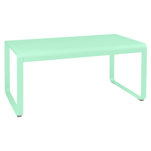 Bellevie Outdoor Mid Height Table 140 x 80cm By Fermob in Opaline Green
