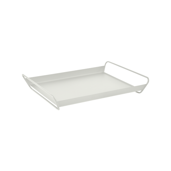 Alto Metal Tray Large By Fermob in Clay Grey