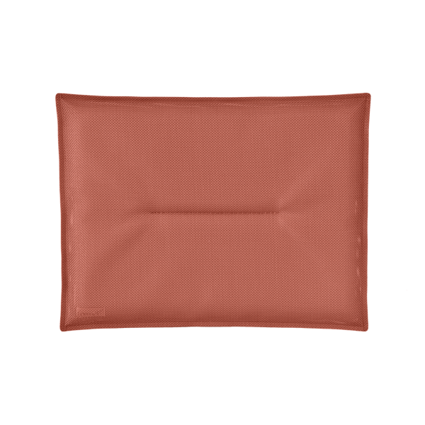 Les Basics Outdoor Bistro Chair Cushion 28 x 38cm By Fermob in Red Ochre