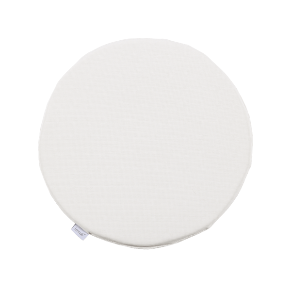 Les Basics Outdoor Chair Cushion - 39cm By Fermob in Cotton White