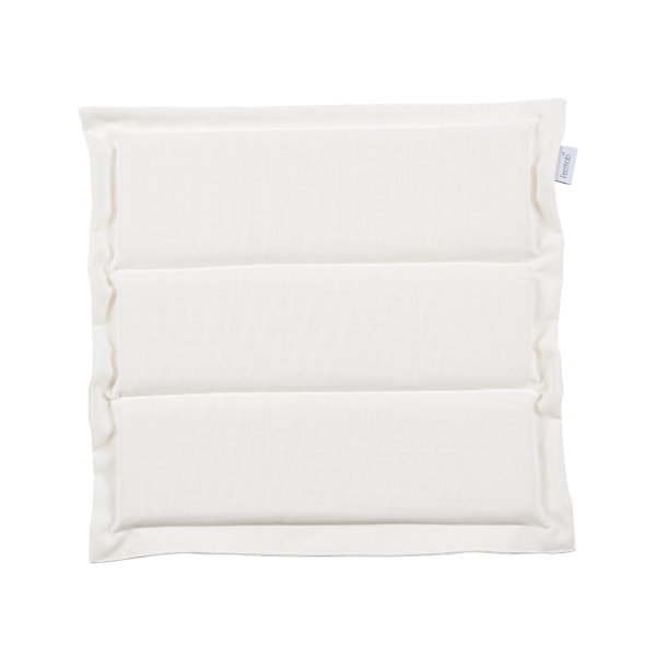 Les Basics Outdoor Chair Cushion 37 x 41cm By Fermob in Cotton White