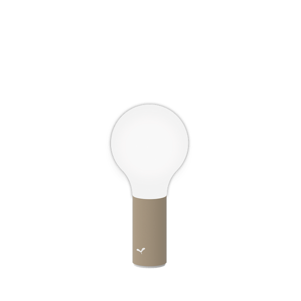 Aplo Outdoor Portable Lamp 24cm By Fermob in Nutmeg