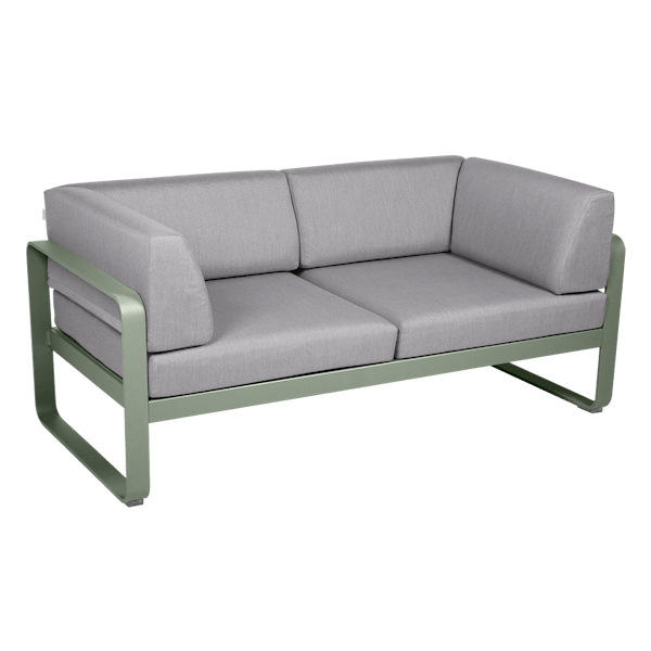 Bellevie 2 Seater Outdoor Club Sofa By Fermob in Cactus
