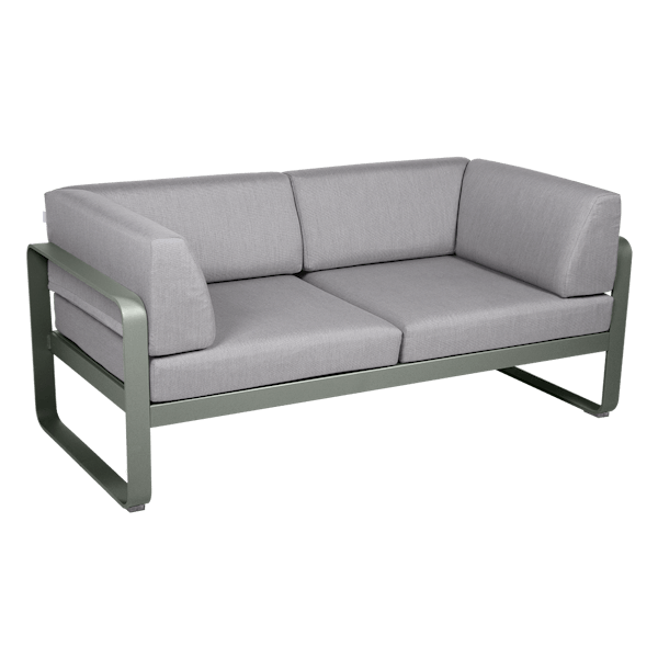 Bellevie 2 Seater Outdoor Club Sofa By Fermob in Rosemary