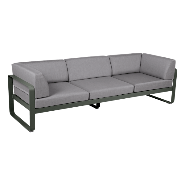 Bellevie 3 Seater Outdoor Club Sofa By Fermob in Rosemary