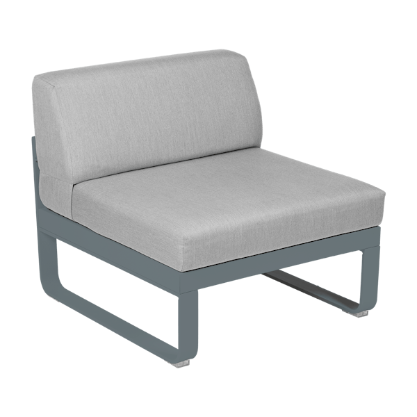 Fermob Bellevie 1 Seater Central Module in Storm Grey