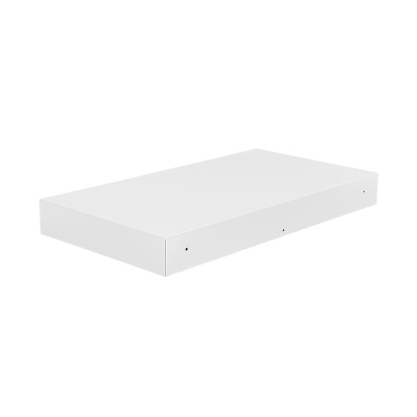 Fermob Bellevie Rectangular Connecting Shelf in Cotton White