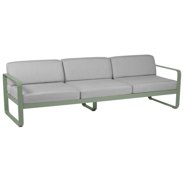 Bellevie 3 Seater Outdoor Sofa By Fermob in Cactus