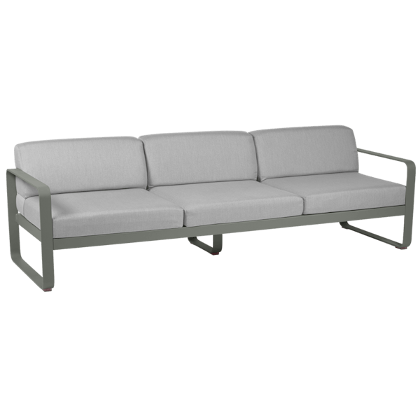 Bellevie 3 Seater Outdoor Sofa By Fermob in Rosemary