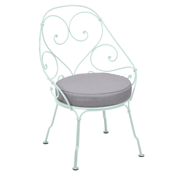 1900 Cabriolet Garden Armchair By Fermob in Ice Mint